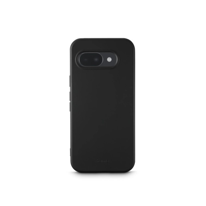 Hama Fantastic Feel Funda Google Pixel 9A - Poliuretano Termoplastico - Bordes Elevados - Color Negro
