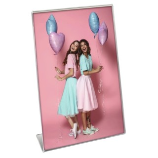 Hama Marco de Fotos 13x18cm - Formato Retrato - Acrilico - Color Transparente