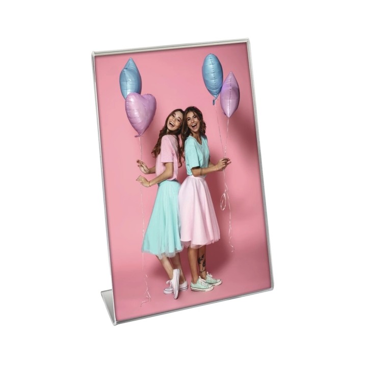 Hama Marco de Fotos 13x18cm - Formato Retrato - Acrilico - Color Transparente