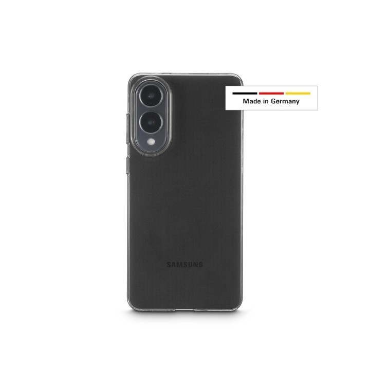 Hama Always Clear Funda para Samsung Galaxy S25 Edge - Antideslizante - Especial Antiamarilleo - Poliuretano Termoplastico - Bor