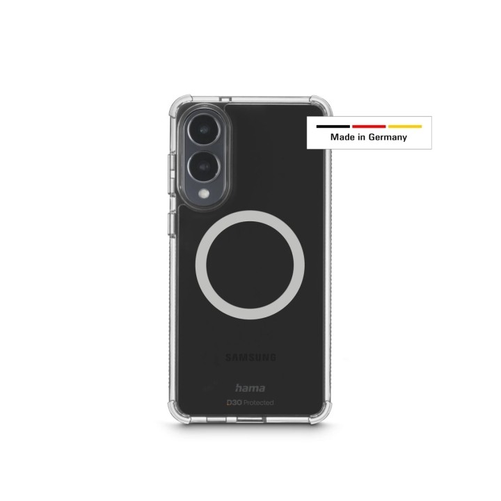 Hama Extreme Protect Funda para Samsung Galaxy S25 Edge - Magnetico - Antideslizante - Policarbonato - Proteccion D3O - Bordes E