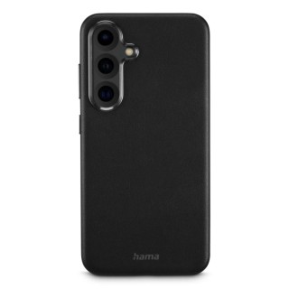 Hama Eco Premium Funda para Samsung Galaxy S25 - Proteccion de Bordes Elevada - Color Negro