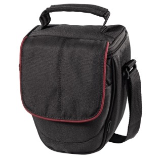 Hama Start-Up Bolso para Camara 110 Colt SLR - Bandolera - Peso Ligero - Asa de Mano - 15x10x16.5cm - Color Negro y Rojo