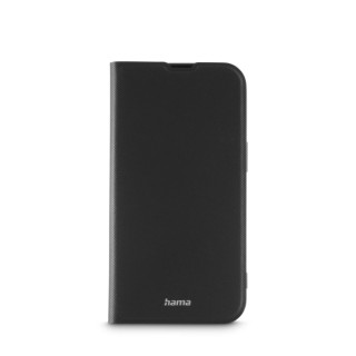 Hama Daily Protect Funda para iPhone 16E - Antideslizante - Cierre Magnetico - Antihuellas - Poliuretano Termoplastico - Funcion