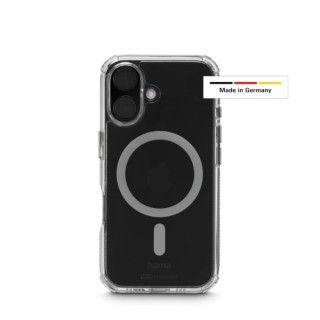 Hama Extreme Protect Funda para iPhone 16 - Magnetico - Antideslizante - Policarbonato - Proteccion D3O - Bordes Elevados - Colo
