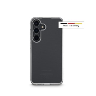 Hama Always Clear Funda para Samsung Galaxy S24 - Antideslizante - Poliuretano Termoplastico - Bordes Elevados - Color Transpare