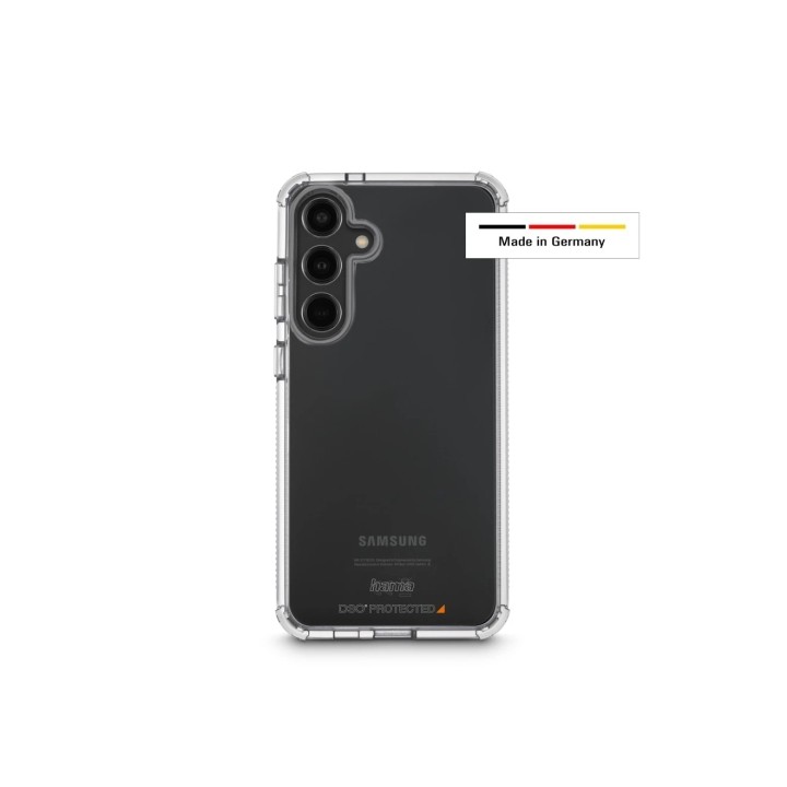 Hama Extreme Protect Funda para Samsung Galaxy S24 - Antideslizante - Policarbonato - Proteccion D3O - Bordes Elevados - Color T