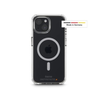 Hama Extreme Protect Funda para iPhone 15 - Antideslizante - Magnetico - Policarbonato - Proteccion D3O - Bordes Elevados - Colo