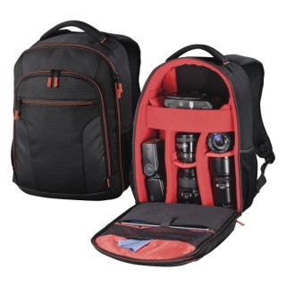 Hama Miami Mochila para Camara - Capacidad 12L - Poliester - Bolsillo para Tablet hasta 10.2" - Compartimentos Separados para Ob