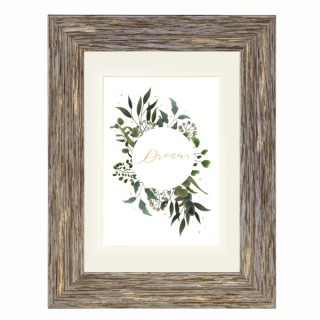 Hama Chalet Marco de Fotos 10x15cm - Plastico - 15x19.5x2cm - Color Marron