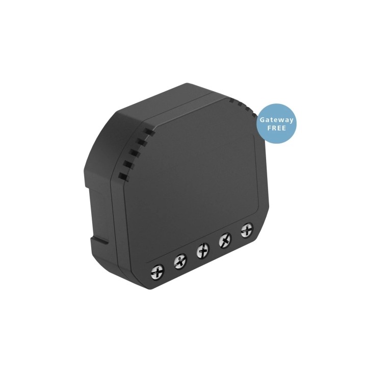 Hama Retrofit Interrupor WiFi Empotrable - Potencias hasta 2300W - WiFi - Temporizador - Compatible con Asistente de Voz - Contr