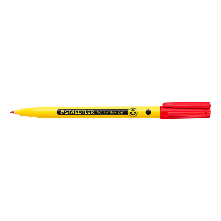 Staedtler 307 Noris Writing Pen Rotulador de Punta Fina - Trazo 0.6mm Aprox - Tinta Base de Agua - Cuerpo Fabricado en un 97% d