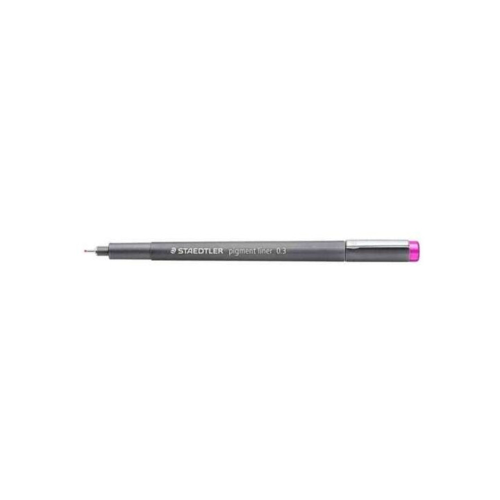 Staedtler Pigment Liner 308 Rotulador Calibrado - Trazo 0.3mm - Secado Rapido - Color Fucsia