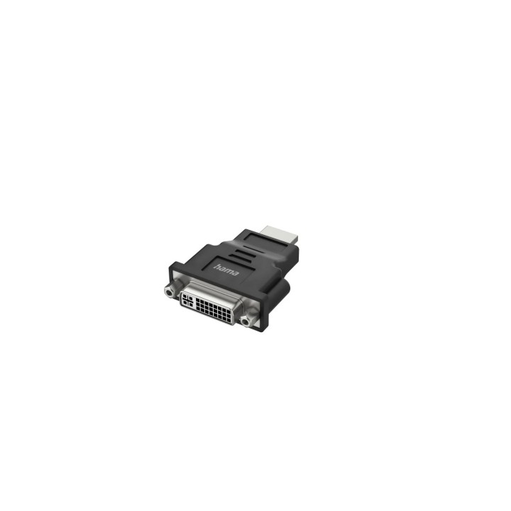 Hama Essential Adaptador de Video - 4K - HDMI Macho - DVI Hembra - Color Negro