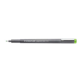 Staedtler Pigment Liner 308 Rotulador Calibrado - Trazo 0.5mm - Secado Rapido - Color Verde Claro