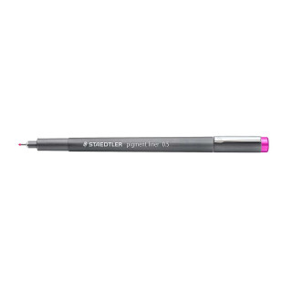 Staedtler Pigment Liner 308 Rotulador Calibrado - Trazo 0.5mm - Secado Rapido - Color Fucsia