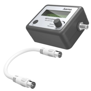 Hama Essential Buscador de Satelites - Indicador Analogico - Color Negro