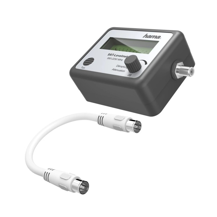 Hama Essential Buscador de Satelites - Indicador Analogico - Color Negro