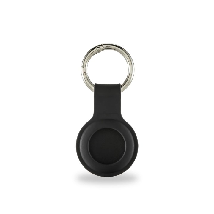 Hama Essential Funda para AirTag - Silicona Antiadherente - Color Negro