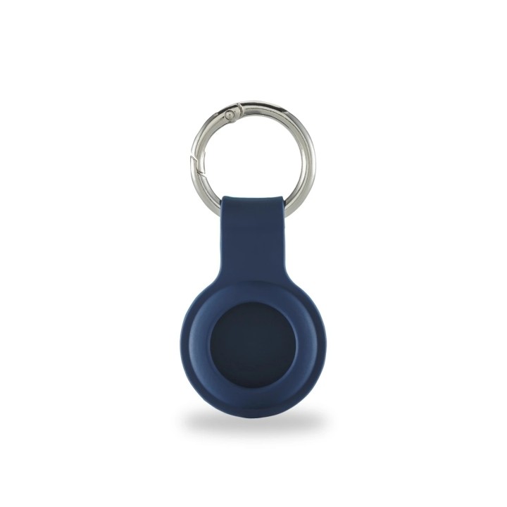 Hama Essential Funda para AirTag - Silicona Antiadherente - Color Azul