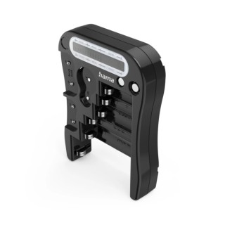 Hama Comprobador de Pilas y Baterias - Universal - Pantalla LCD - Color Negro