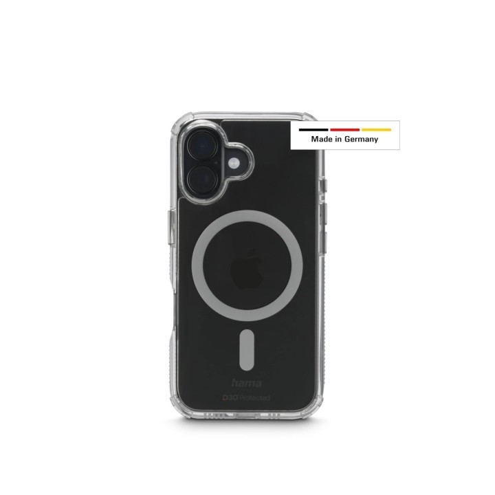 Hama Extreme Protect Funda para iPhone 17 - Magnetico - Antideslizante - Policarbonato - Proteccion D3O - Bordes Elevados - Colo