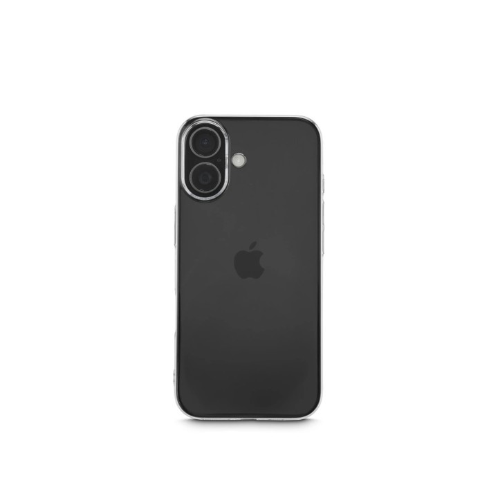 Hama Slim Protect Funda para iPhone 17 - Antiamarilleo - Policarbonato - Bordes Elevados - Color Transparente
