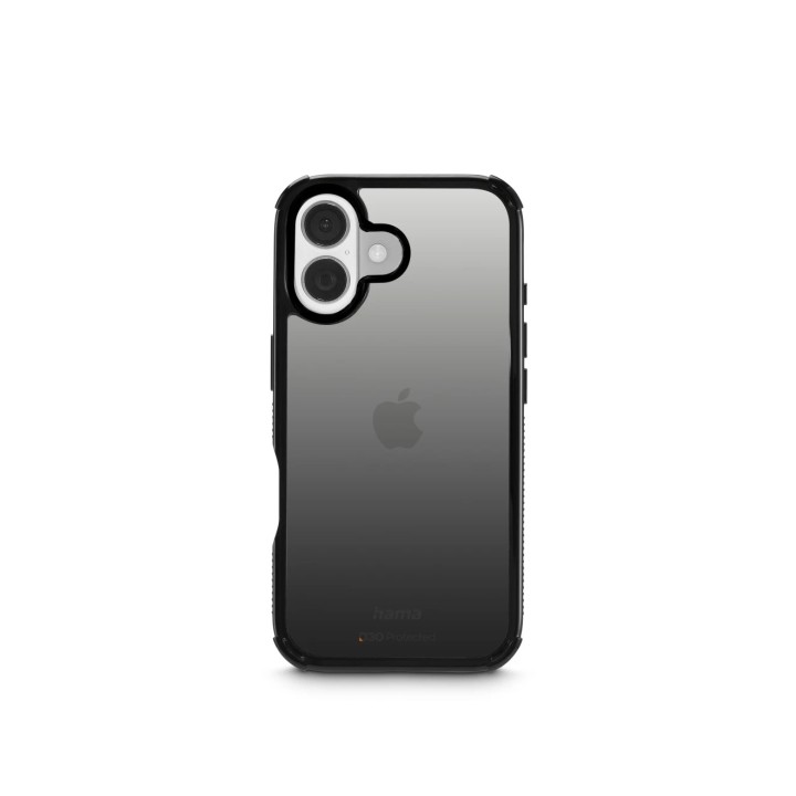 Hama Extreme Protect Funda para iPhone 17 - Antideslizante - Policarbonato - Proteccion D3O - Bordes Elevados - Color Negro