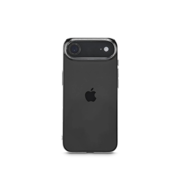 Hama Slim Protect Funda para iPhone Air - Antiamarilleo - Policarbonato - Bordes Elevados - Color Transparente