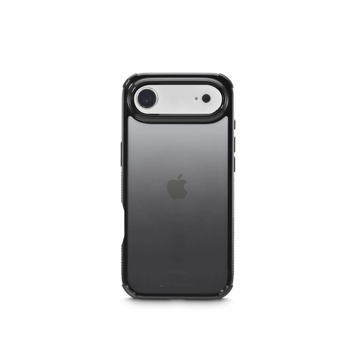 Hama Extreme Protect Funda para iPhone Air - Antideslizante - Policarbonato - Proteccion D3O - Bordes Elevados - Color Negro