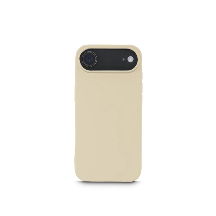 Hama Fantastic Feel Funda para iPhone Air - Antiadherente Anti-Suciedad - Poliuretano Termoplastico - Color Beige