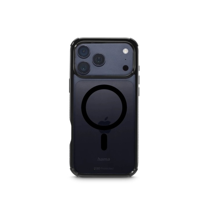 Hama Extreme Protect Funda para iPhone 17 Pro Max - Magnetico - Antideslizante - Policarbonato - Proteccion D3O - Bordes Elevado