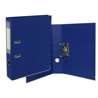 Bismark Archivador A-Z PVC A4 Lomo 75mm - Gran Resistencia - Tarjetero en el Lomo - Cartoneras Metalicas en el Borde Inferior -