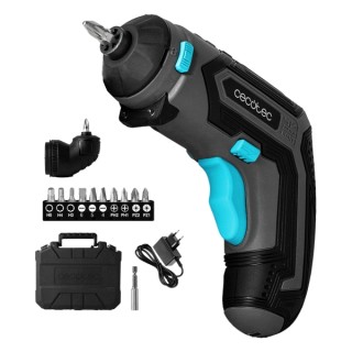Cecotec PowerGyro 3500 Angle Set Atornillador Inalambrico - Autonomia hasta 60min - Velocidad 200rpm - Bateria 1500mAh - sin Cab