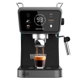 Cecotec Power Espresso Touch ColdBrew Cafetera Expresso con Vaporizador - Capacidad 1.5L - Presion 20bar - Calientatazas - Vapor