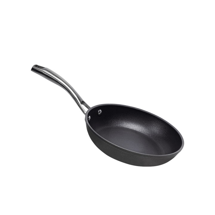 Cecotec Polka Fantasy Silver Sarten de Aluminio Forjado de 20cm - Mango Remachado - Revestimiento Antiadherente - Apta para Horn