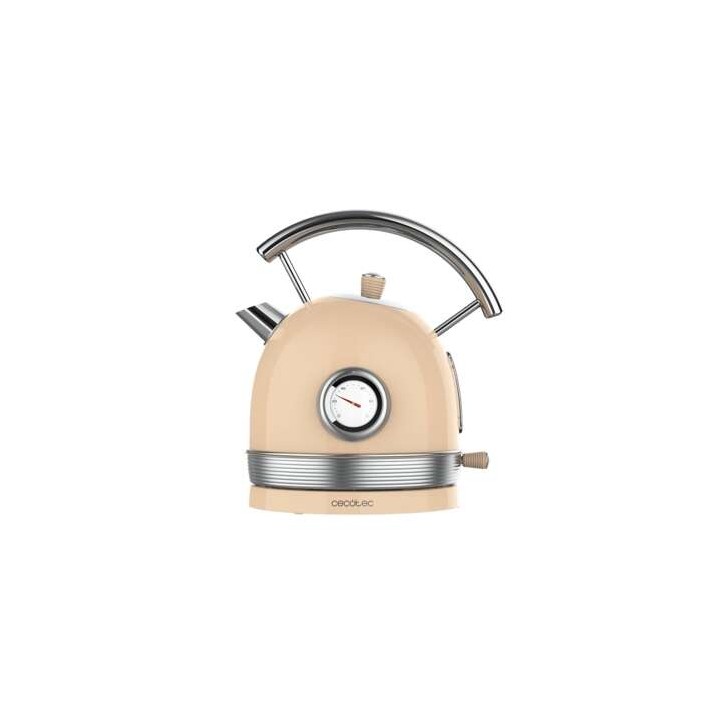 Cecotec ThermoSense 420 Light Beige Hervidor de Agua 2200W - Capacidad 1