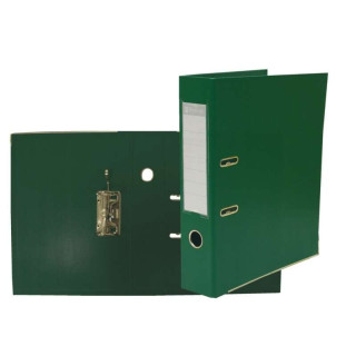 Bismark Archivador A-Z Formato Folio - PVC de Gran Resistencia - Tarjetero en el Lomo - Cartoneras Metalicas en el Borde Inferi