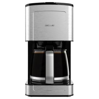 Cecotec Coffee 56 Heat Cafetera de Goteo para 12 Tazas - Potencia 800W - Capacidad 1.3L - Temperatura Regulable - Acabados en Ac