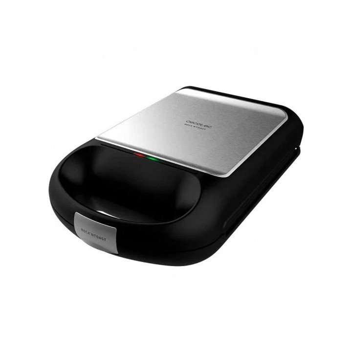 Cecotec Rock’nToast Family Sandwichera 1500W - Capacidad para 4 Sandwiches - Revestimiento Antiadherente - Rapidez de Calentamie
