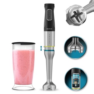 Cecotec Katana 15 Jarg Batidora de Mano - Potencia 1500W - Movimiento Oscilante - Velocidad Ajustable - Cuchillas Recubiertas de