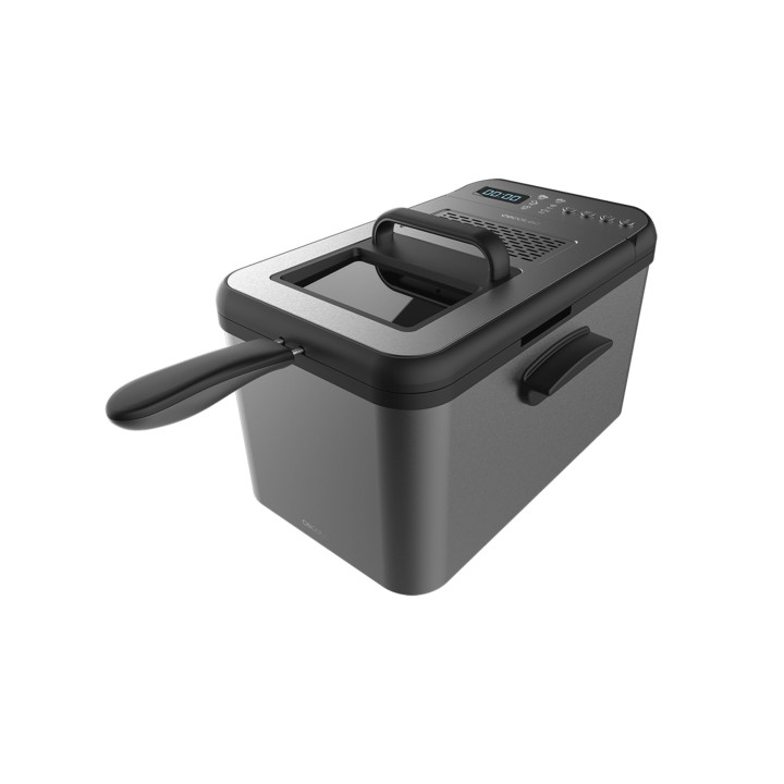 Cecotec Cleanfry Luxury 4000 Freidora Electrica - 3270W - Capacidad 4.2L - Pantalla Digital - 5 Programas Preconfigurados - Filt