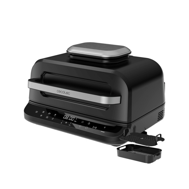 Cecotec Cecofry FireDome 6000 Freidora sin Aceite - 2400W - 4 Niveles de Grill - 6 Modos de Coccion - Capacidad 6L - Incluye Acc