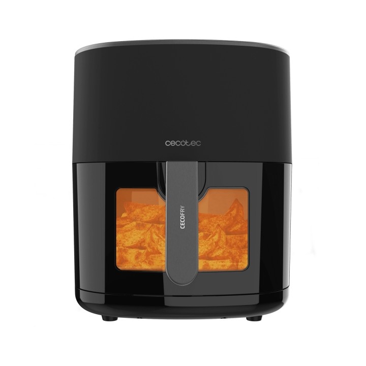 Cecotec Cecofry Fantastik Window 6500 Freidora sin Aceite - 1700W - Capacidad 6.5L - Ventana de Visualizacion - 9 Menus Preconfi