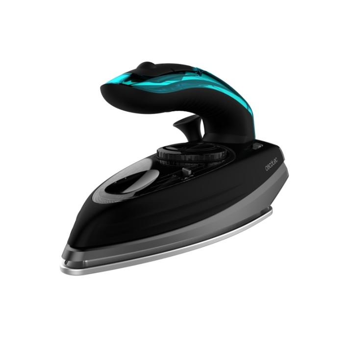 Cecotec Fast and Furious 4000 Travel Plancha de Ropa de Viaje - 1200W - Vapor Continuo 20g/min - Golpe de Vapor 65g/min - Suela