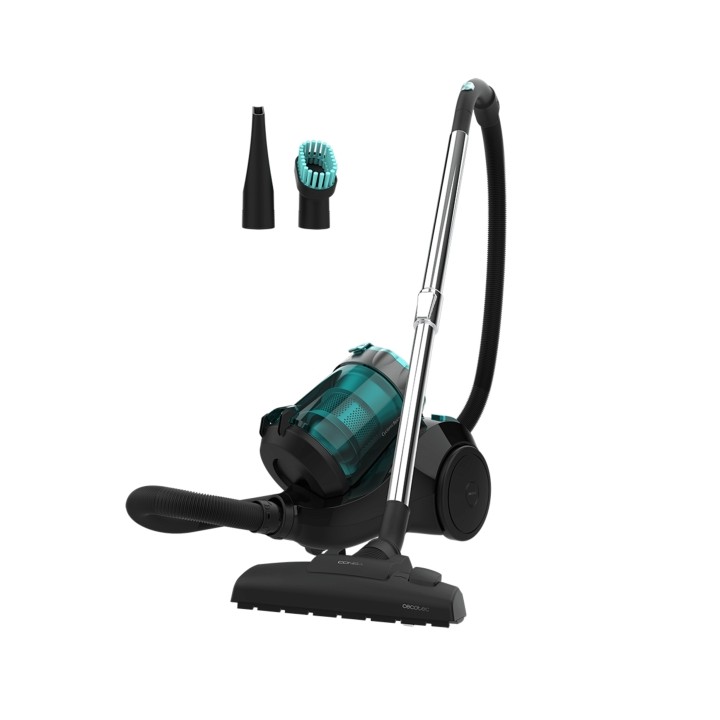 Cecotec Conga Rockstar Multicyclonic Aspiradora de Trineo sin Bolsa - Potencia 800W - Succion hasta 20kPa - Deposito de 2.5L - I