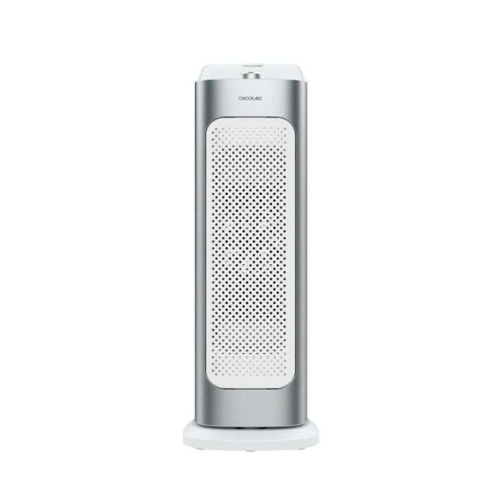 Cecotec ReadyWarm 6700 Ceramic Sky Calefactor Ceramico de Torre - Potencia de 2000W - Control Remoto - Pantalla LED - 3 Modos de