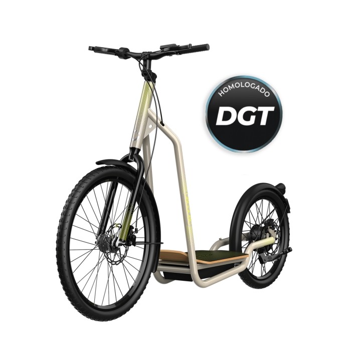 Cecotec Troton Patinete Electrico - Potencia de 1000W - Ruedas Grandes 20" y 26" - Autonomia 50km - Homologado por la DGT - Base