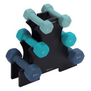 Cecotec DrumFit Dumbbell 123 Neoprene Set Set de Mancuernas de 1