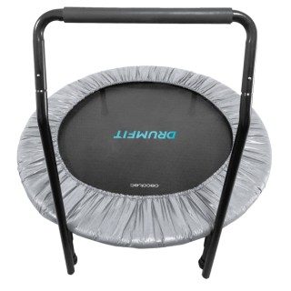 Cecotec Drumfit Jump 920 Trampolin de Fitness de 92cm - Soporta hasta 100kg - Incluye Accesorios - Base con 6 Patas - Agarre Cen